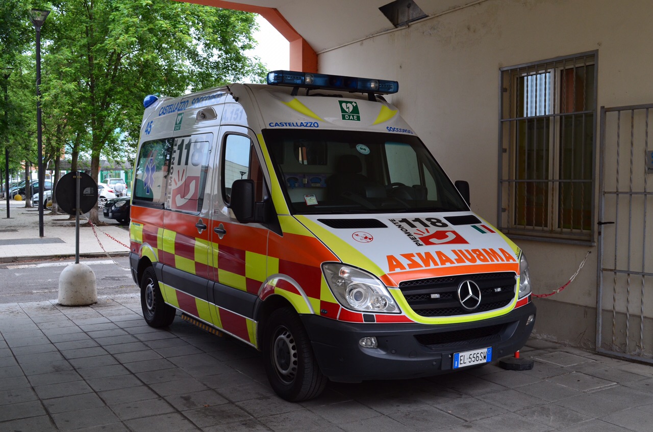 Ambulanza della sede di Alessandria - Castellazzo Soccorso
