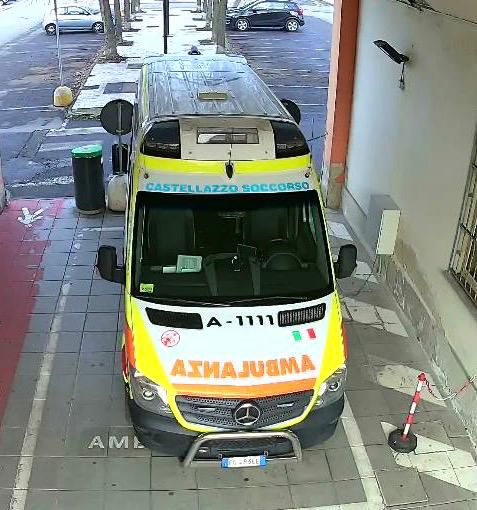 Ambulanza della sede di Alessandria - Castellazzo Soccorso